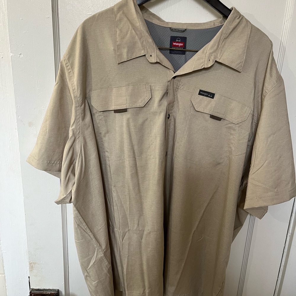 Wrangler ATG Men's Short Sleeve Performance Utility Shirt (Size 3XL)